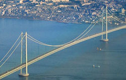 Akashi bridge, Tokyo,Japan